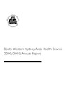 Cover image: Link to Full 2000-2001 Annual Report