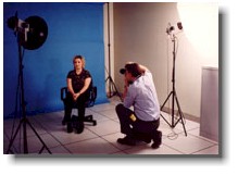 Photographer in action