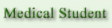 Enter the Medical Student's  Menu Selection
