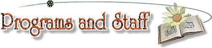 Programs and Staff